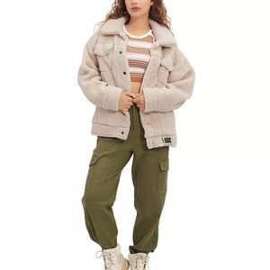 UGG Women's white Sherpa Jacket